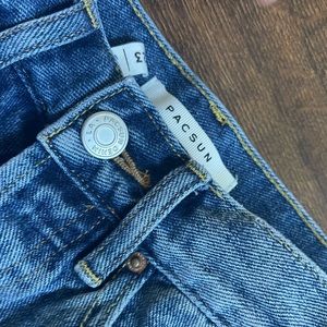 PacSun Distressed Jean Mom Shorts